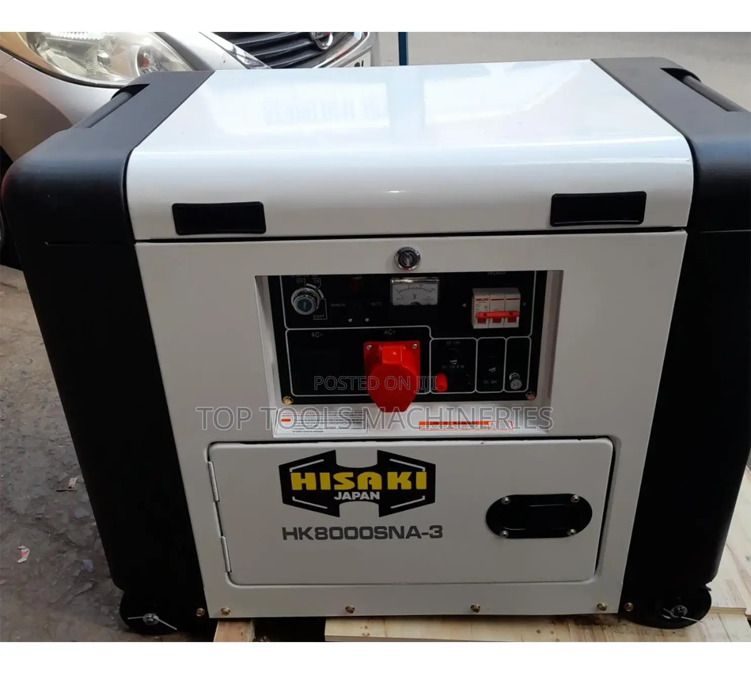 3 Phase With ATS 10kva Silent Diesel Generator Hisaki