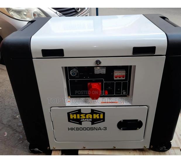 3 Phase With ATS 10kva Silent Diesel Generator Hisaki