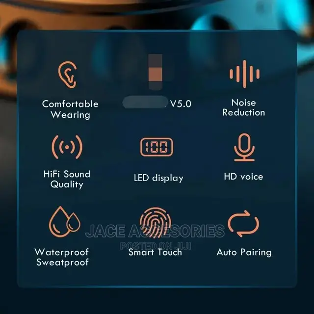 New F9-5 Bluetooth Earbuds TWS