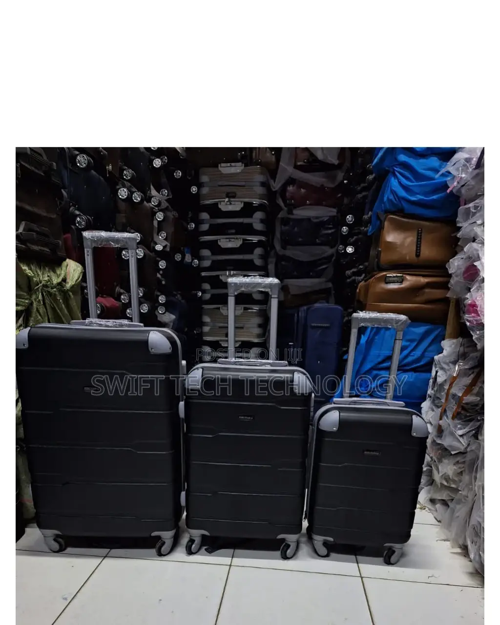 Suitcase Suitcase Suitcase Luxurious Fibre 3 In1