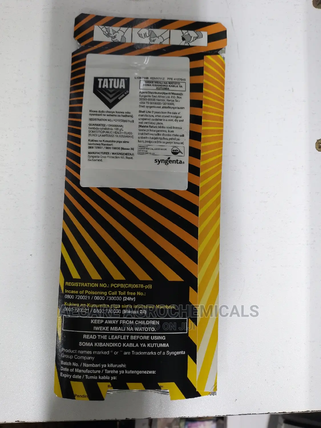 Tatua 10cs Insecticide 62.5ml