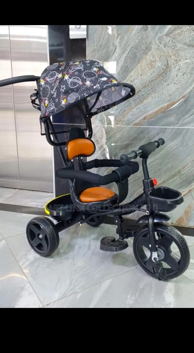 Tricycle With Canopy and Parental Control Handle - thumbnail 2