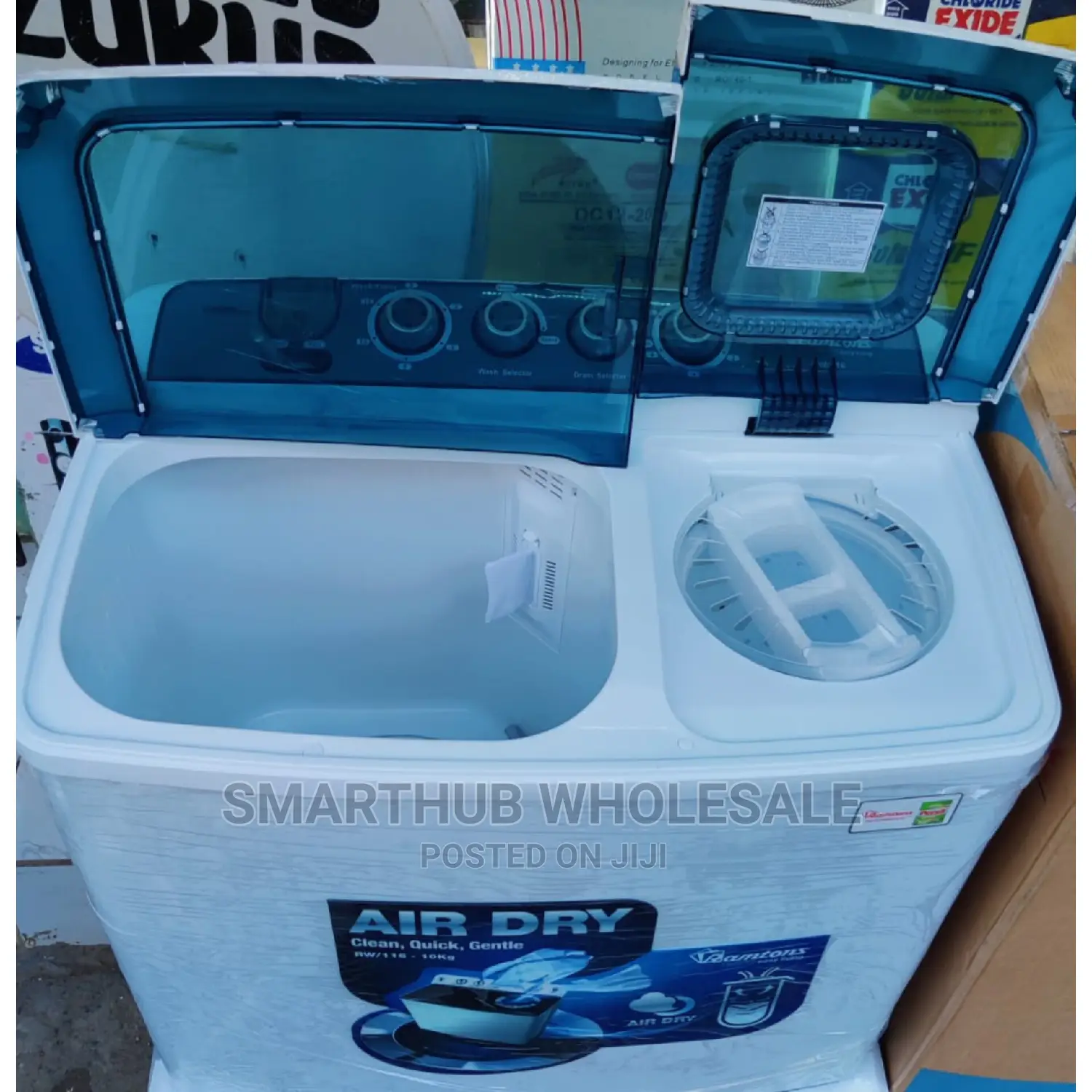 Ramtons Twin Tub 10kg With Air Dryer