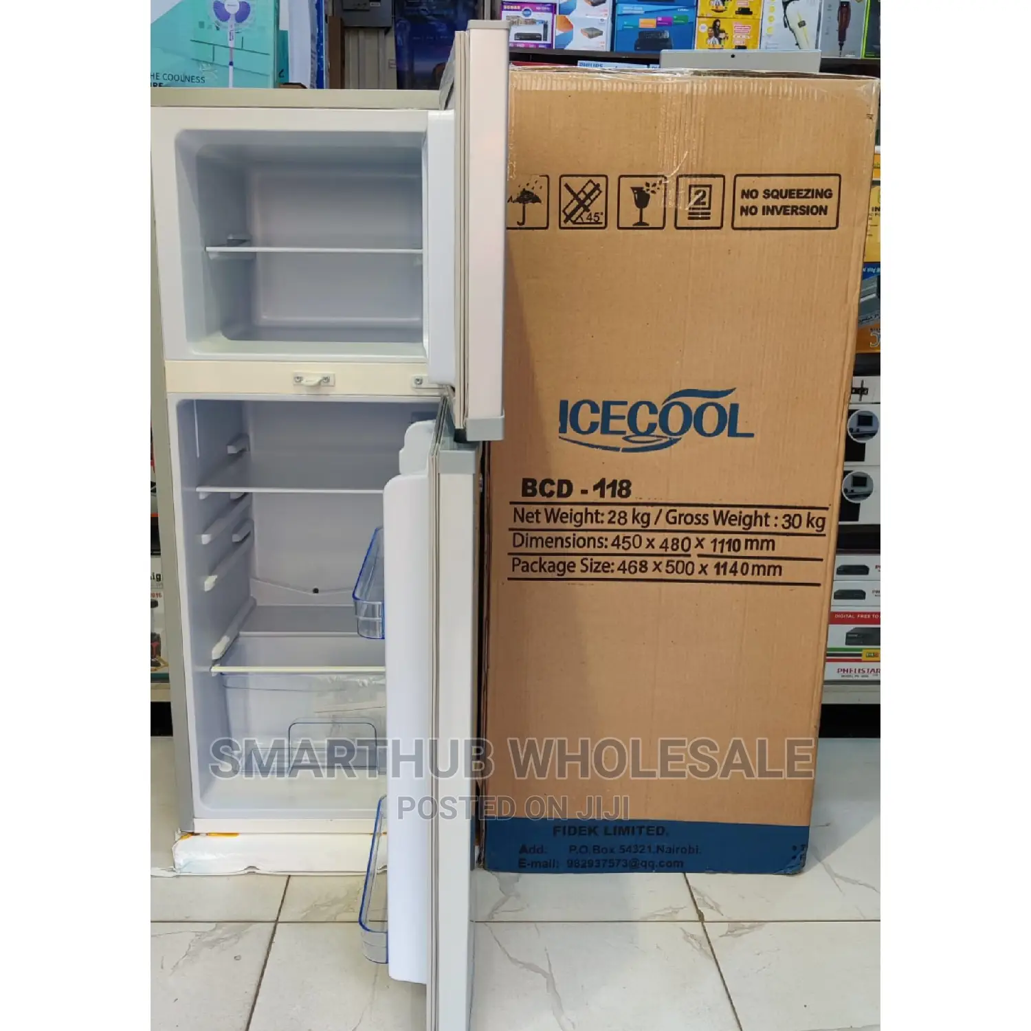 Icecool 118litres Frigde Refrigerator