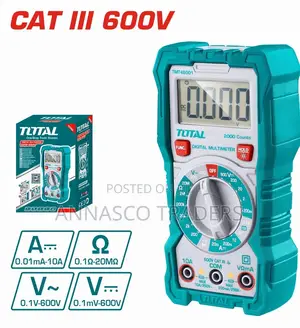 Total TMT46001 Digital Multimeter 1999 Counts
