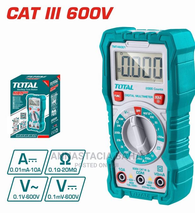 Total TMT46001 Digital Multimeter 1999 Counts - main view