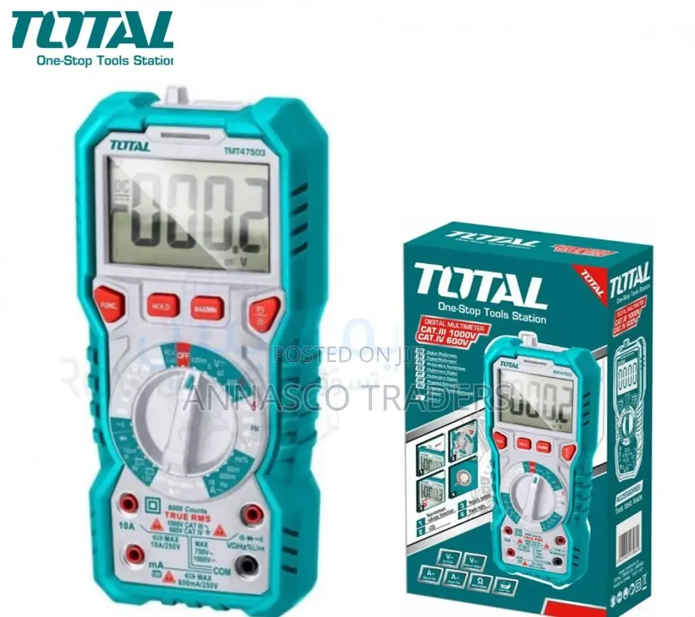 Total TMT47503 Digital Multimeter 6000 Counts