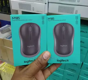 Logitech M185 Wireless Mouse, Plug and Play