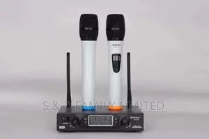 Max 766 White Wireless Microphone