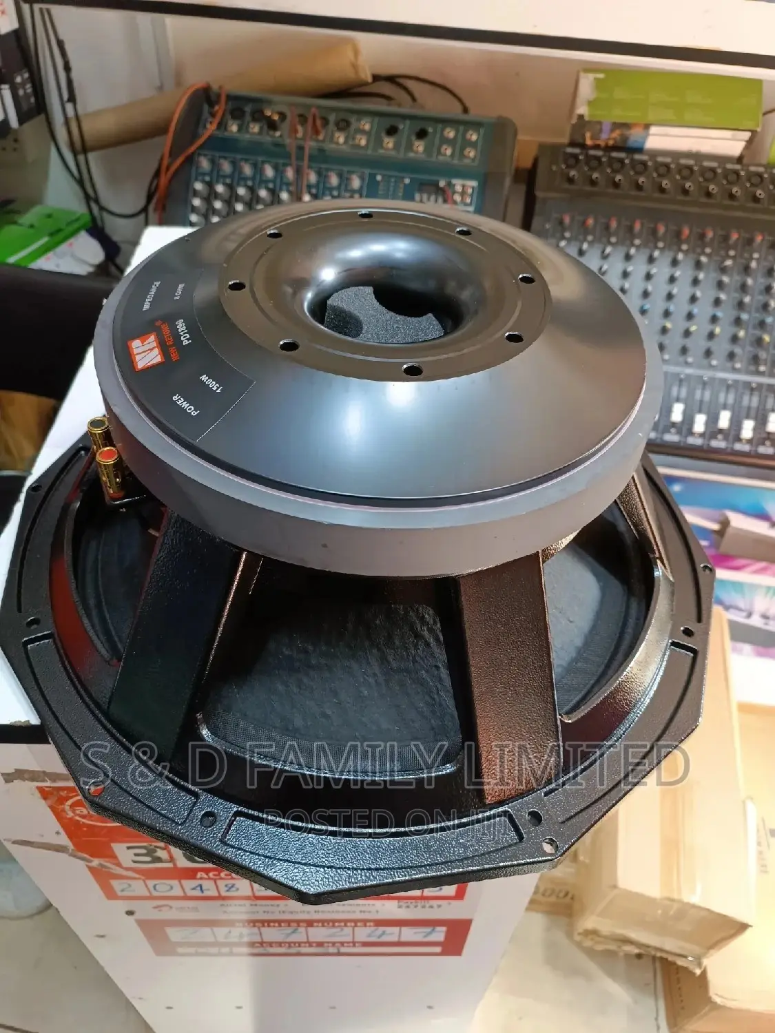 New Retone PD1890 Bass Speaker