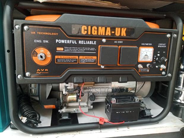 CIGMA-UK Generator - main view