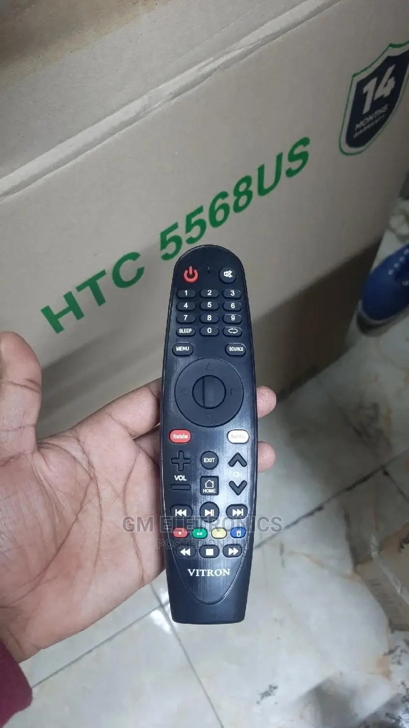 Vitron HTC 5568US Smart Android Remote.