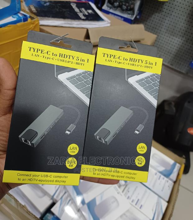 Usb Type C to Hdmi 5 in 1 Adapter - main view