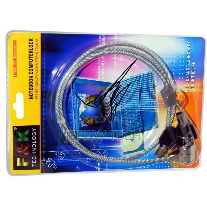F K Lock With 2 Keys for Notebook Laptop