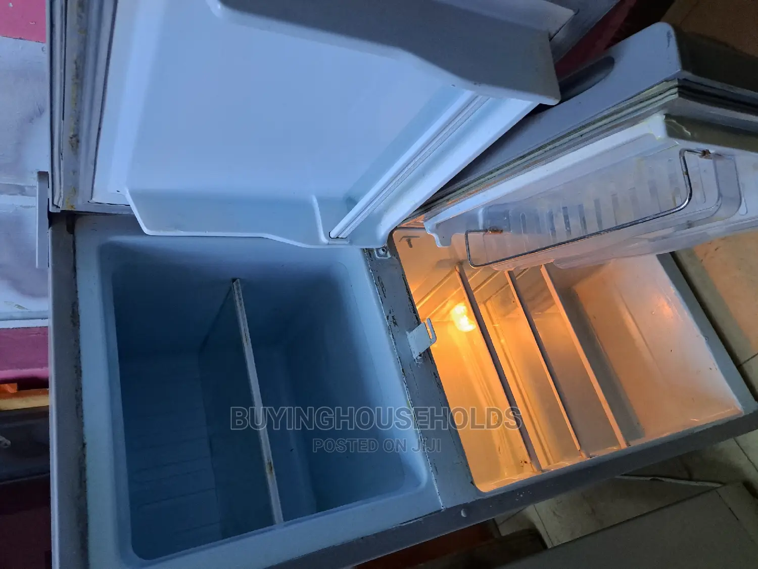 Mika 120L Two Door Fridge
