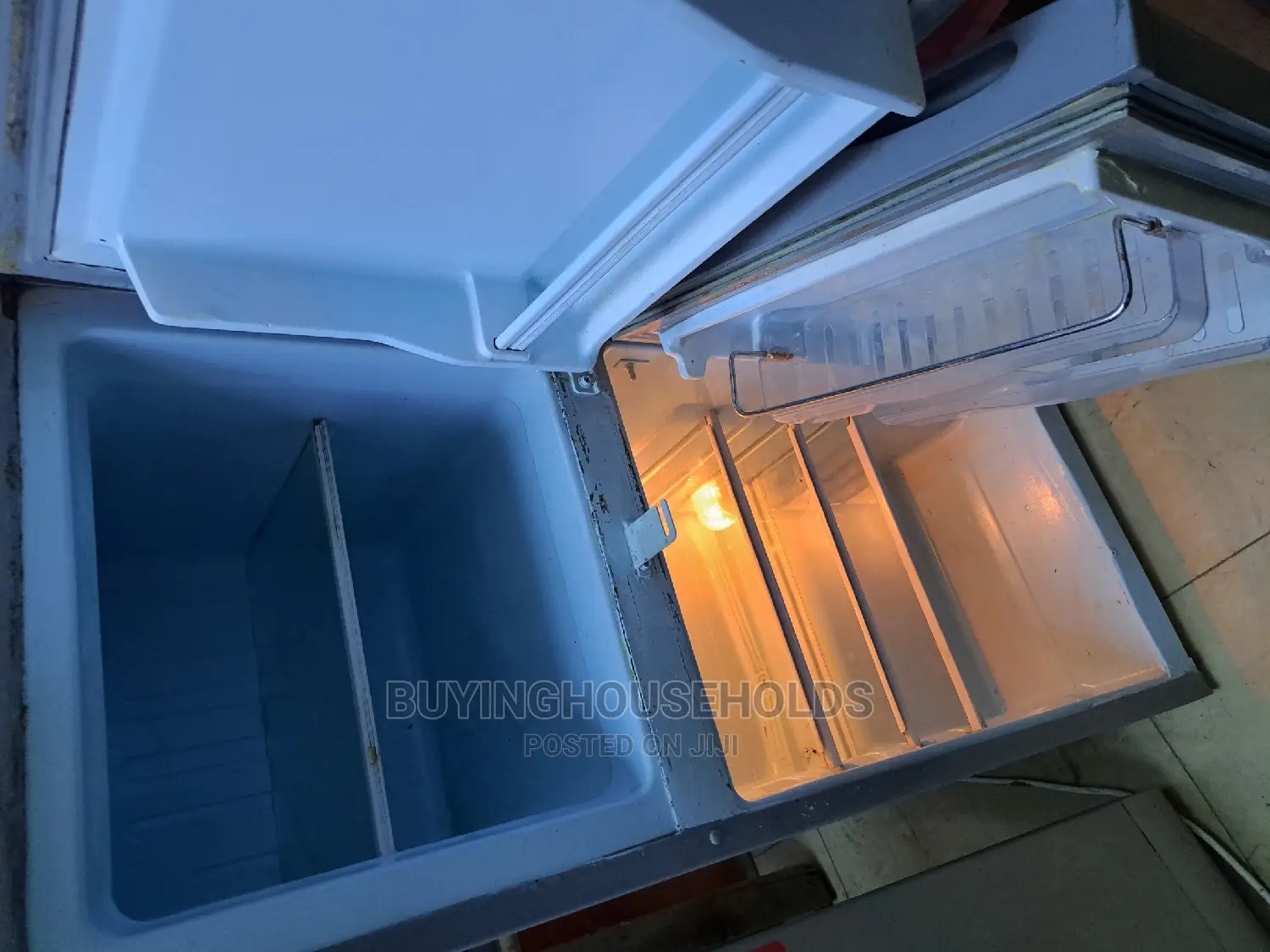 Mika 120L Two Door Fridge