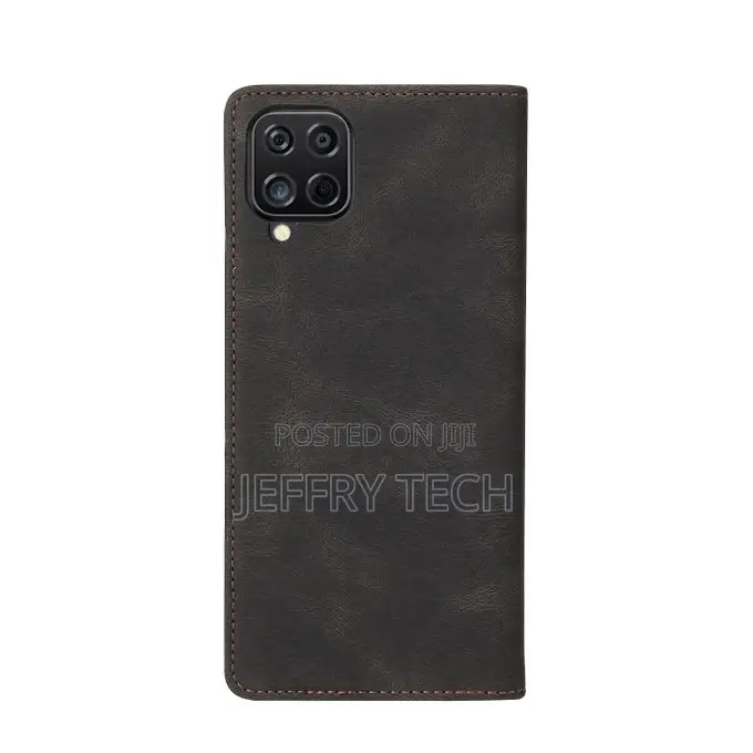 Samsung Suction Closure PU Case for Samsung Galaxy A12