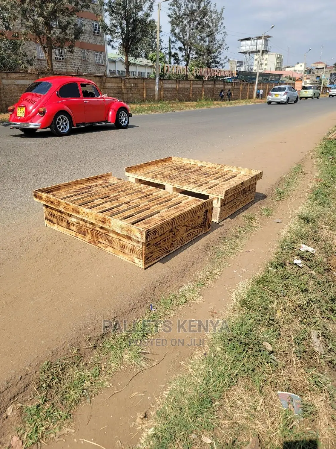 Detachable Pallet Bed - 4*6 Pallet Bed - Box Pallet Bed