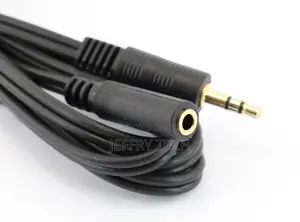 5m 3.5mm Jack Extension Cable Stereo Plug to Socket AUX Head