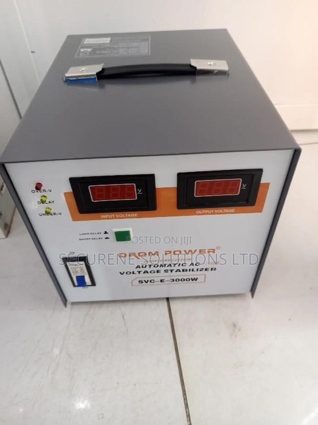 High Precision Automatic Voltage Stabilizer Drom Power 3000w - thumbnail 3