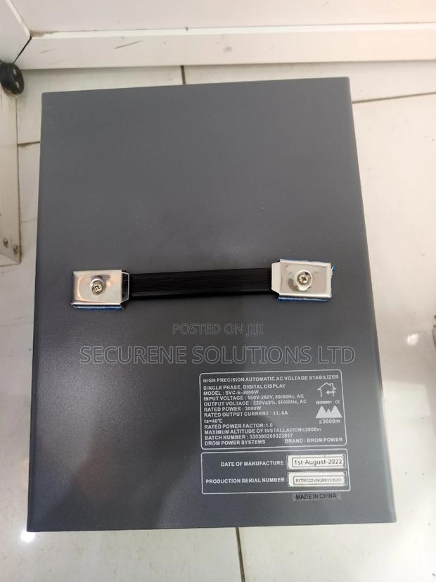 High Precision Automatic Voltage Stabilizer Drom Power 3000w - thumbnail 4