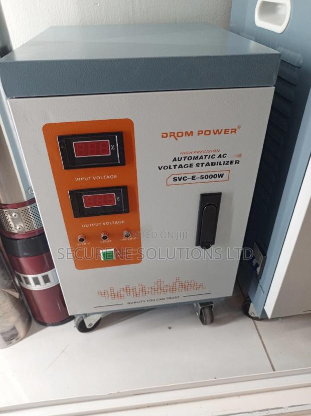 High Precision Automatic Voltage Stabilizer Drom Power 5000w - main view