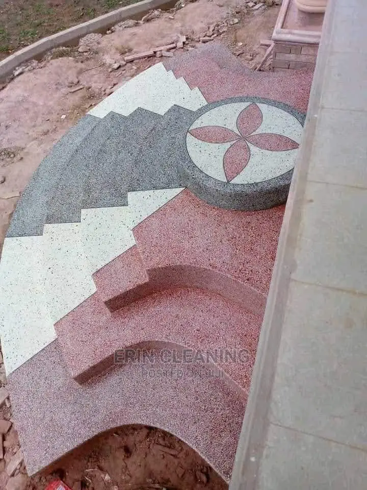 Scrubbing of Terrazzo