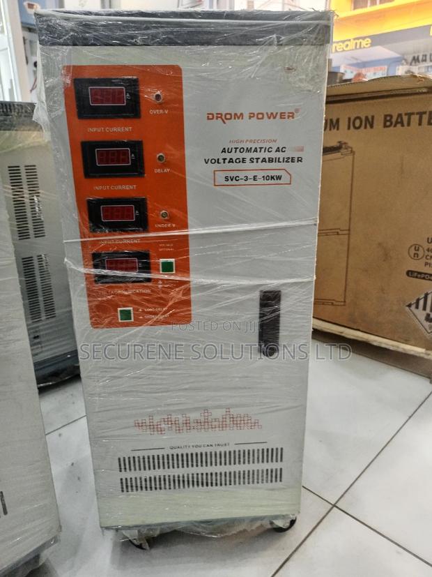 Automatic Voltage Stabilizer 3 Phase Digital Display 10kw - thumbnail 2