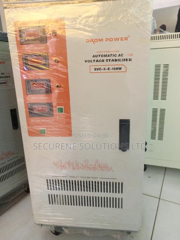 Automatic Voltage Stabilizer 3 Phase Digital Display 15kw