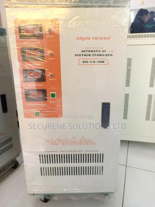 Automatic Voltage Stabilizer 3 Phase Digital Display 15kw - thumbnail 3