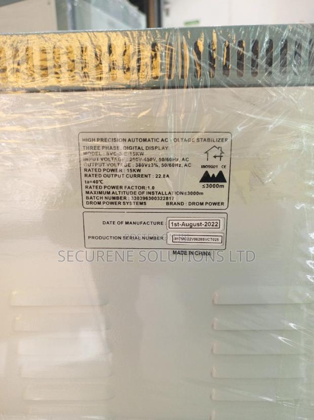 Automatic Voltage Stabilizer 3 Phase Digital Display 15kw - thumbnail 4