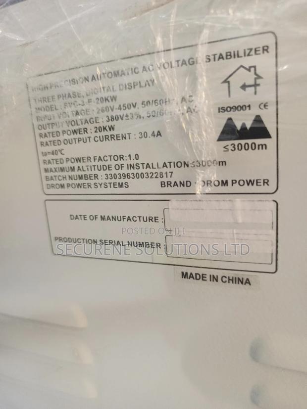 Automatic Voltage Stabilizer 3 Phase 20kw
Servo Motor - thumbnail 4