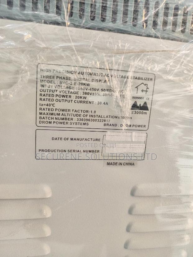 Automatic Voltage Stabilizer 3 Phase 20kw
Servo Motor - thumbnail 5