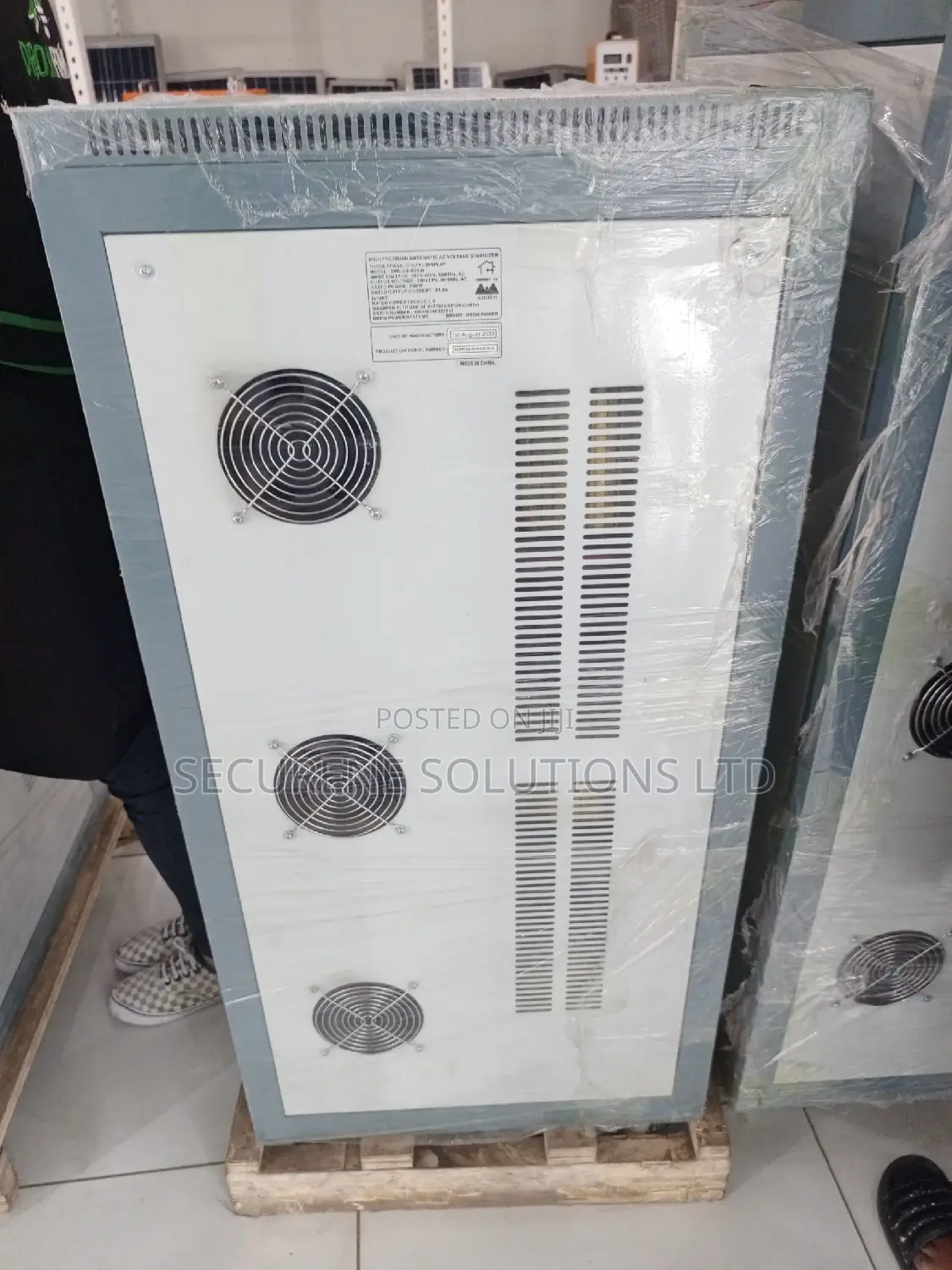 Automatic Voltage Stabilizer 3 Phase Digital Display 60kw