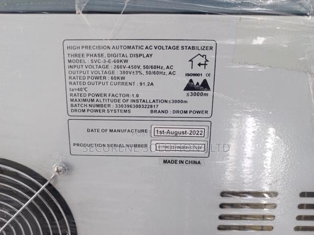 Automatic Voltage Stabilizer 3 Phase Digital Display 60kw - thumbnail 4