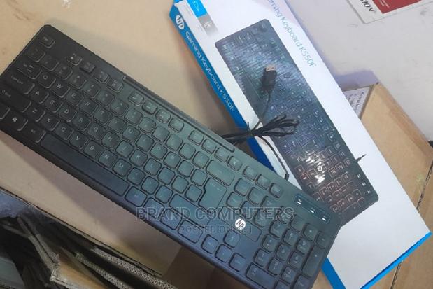 HP Backlight Gaming Keyboard K500F - main view