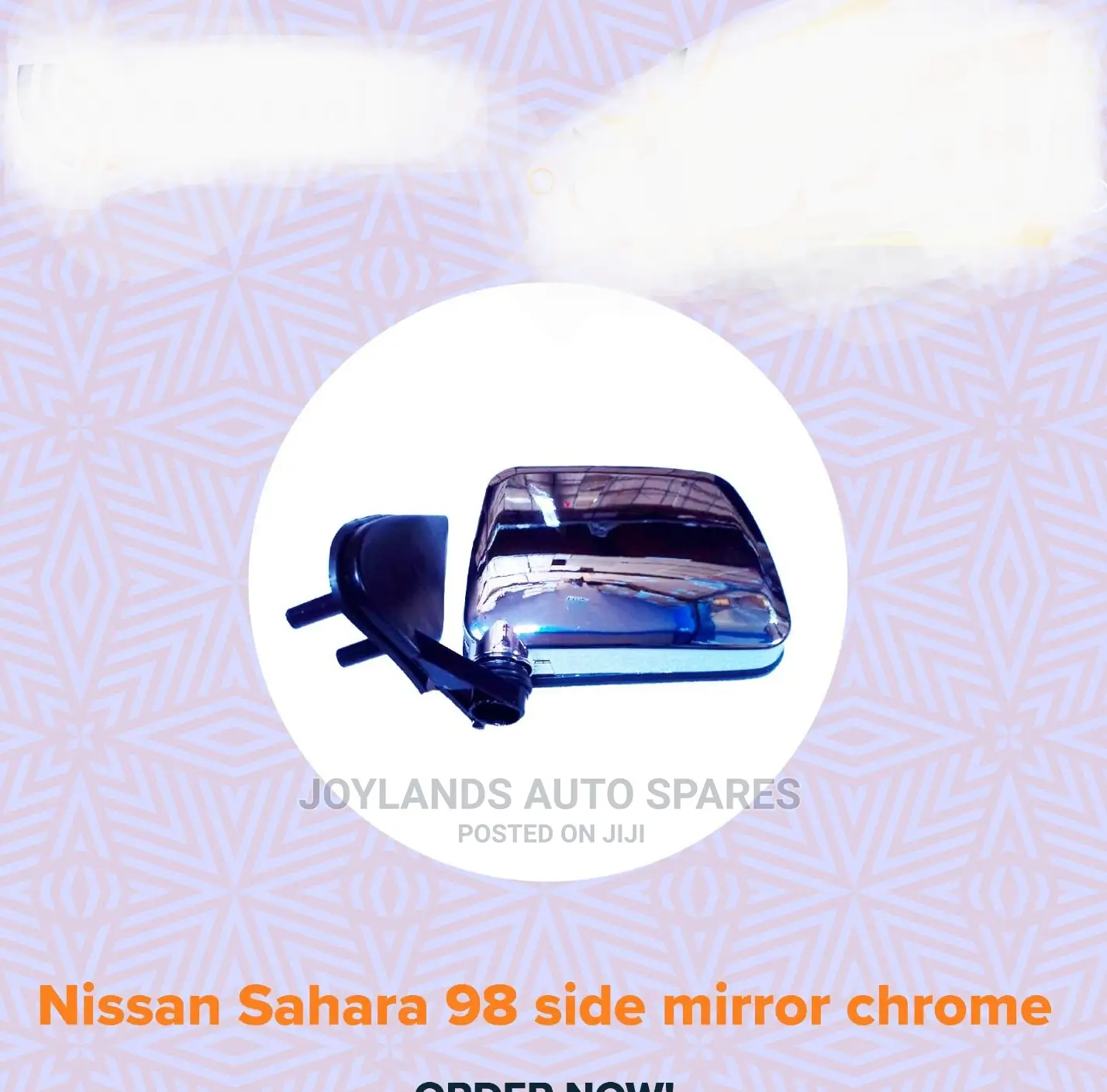 Nissan Sahara 98 Side Mirror Chrome