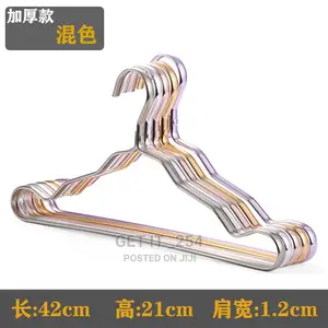 5PC Plastic Clothes Drying Hanger Non-slip Clothing
