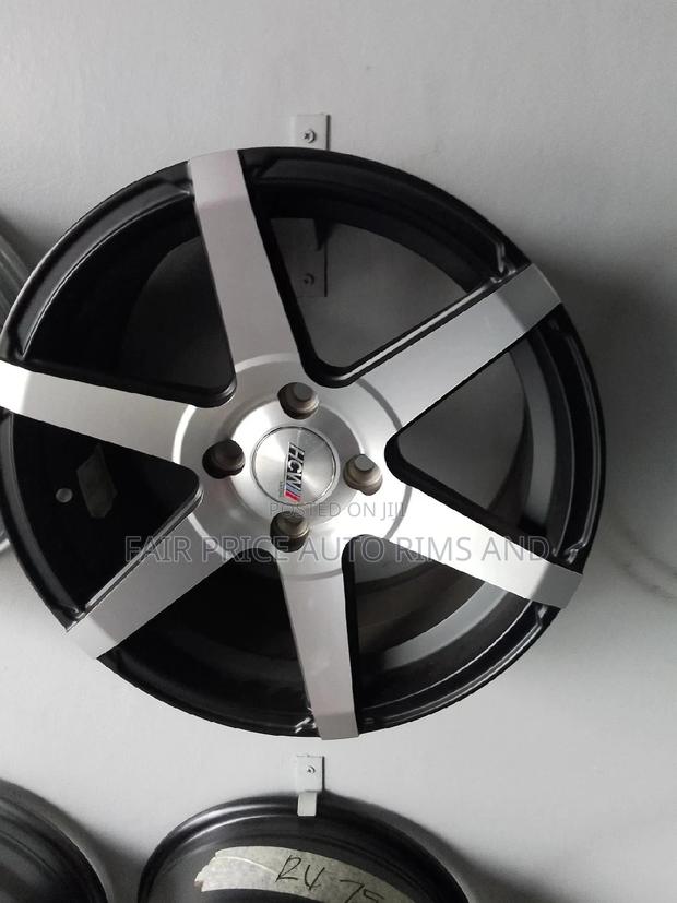 Rims Size 15/4 by 100 6sporks Black Silver Caoting.