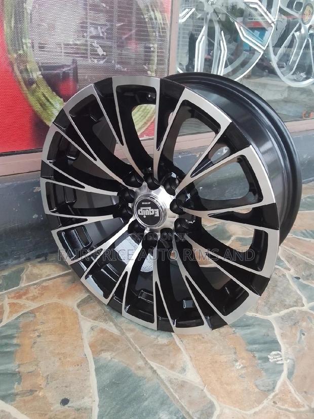 Rims Size 15/ Multy Sporks Normal Black Silver.