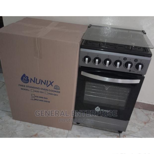 Nunix 4 Burner Full Gas Standing Cooker