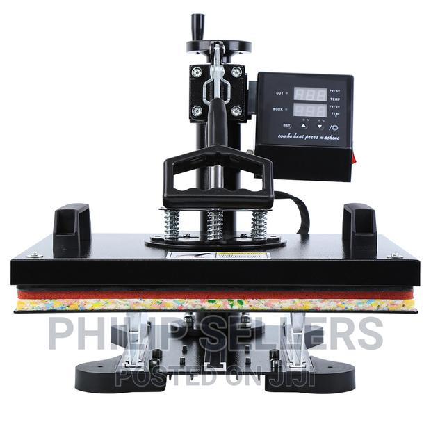 8in1 Combo Heat Press Machine Sublimation Printer - main view