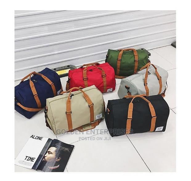 Canvas Travelling Bag With Shoe Compartment - main view