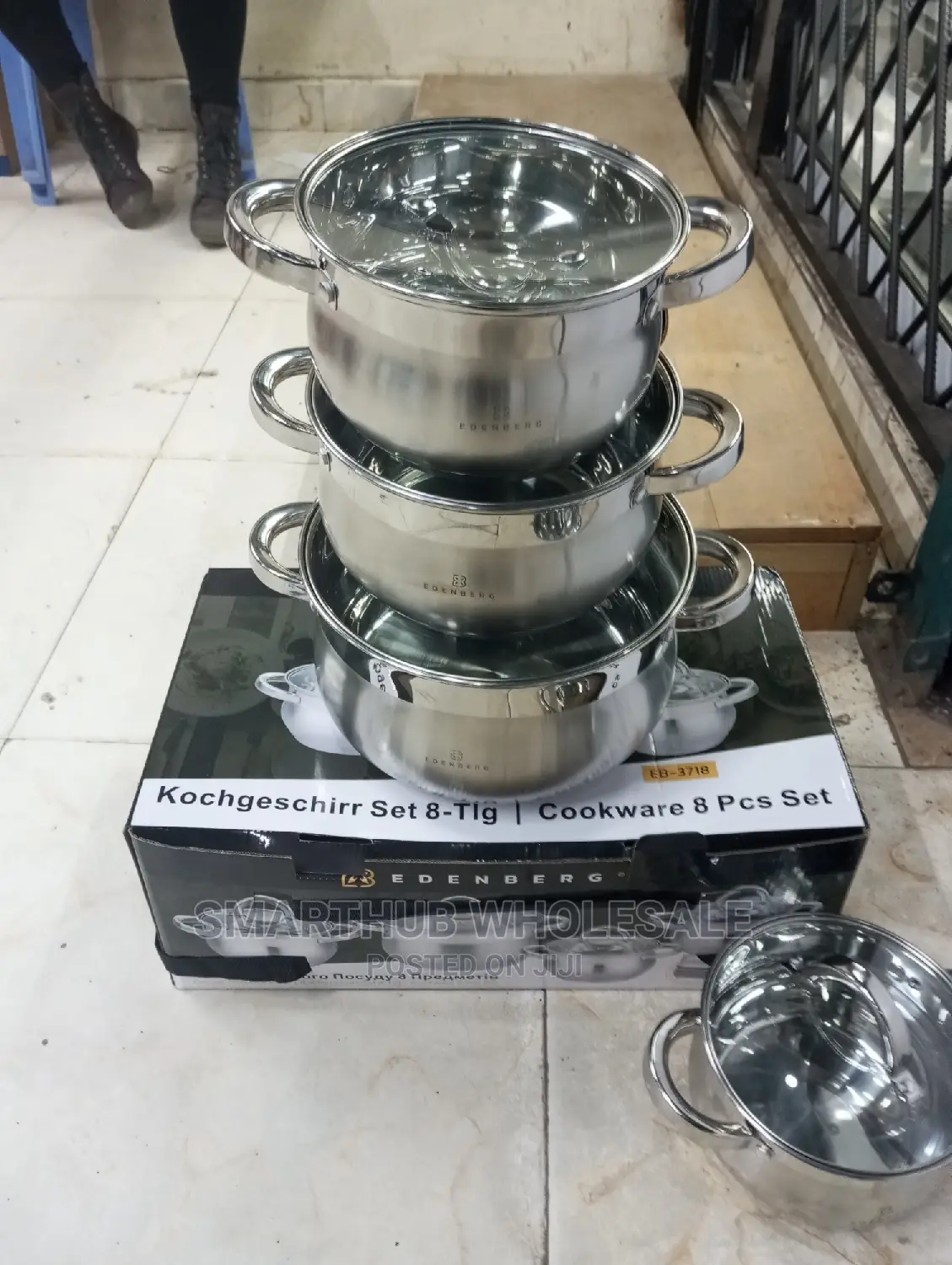 Edenburg EB-3718 Cookware Set