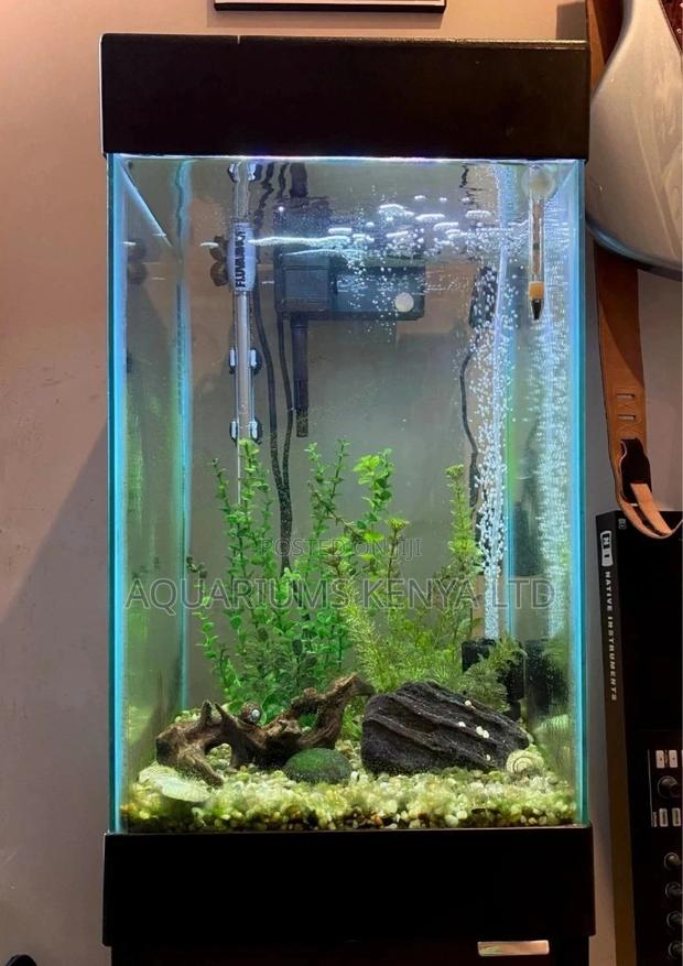 Simple Cube Tower Aquarium - main view
