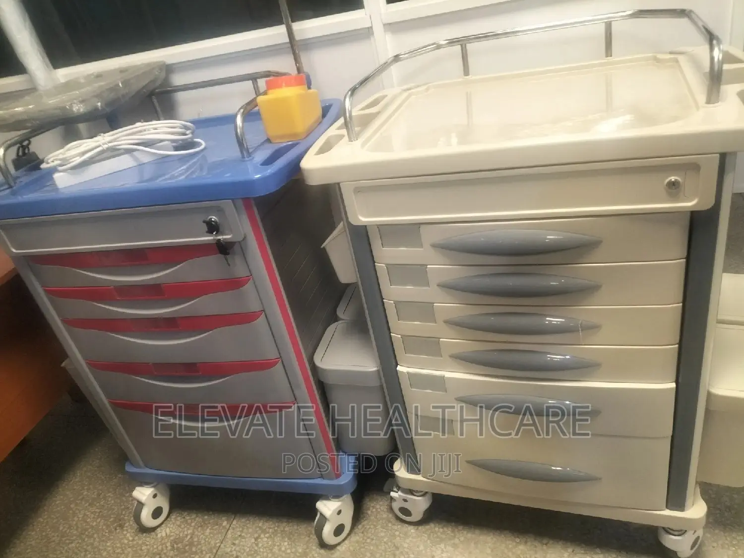 Emergency Trolley/Crush Cart Trolley/Patient Medical Trolley