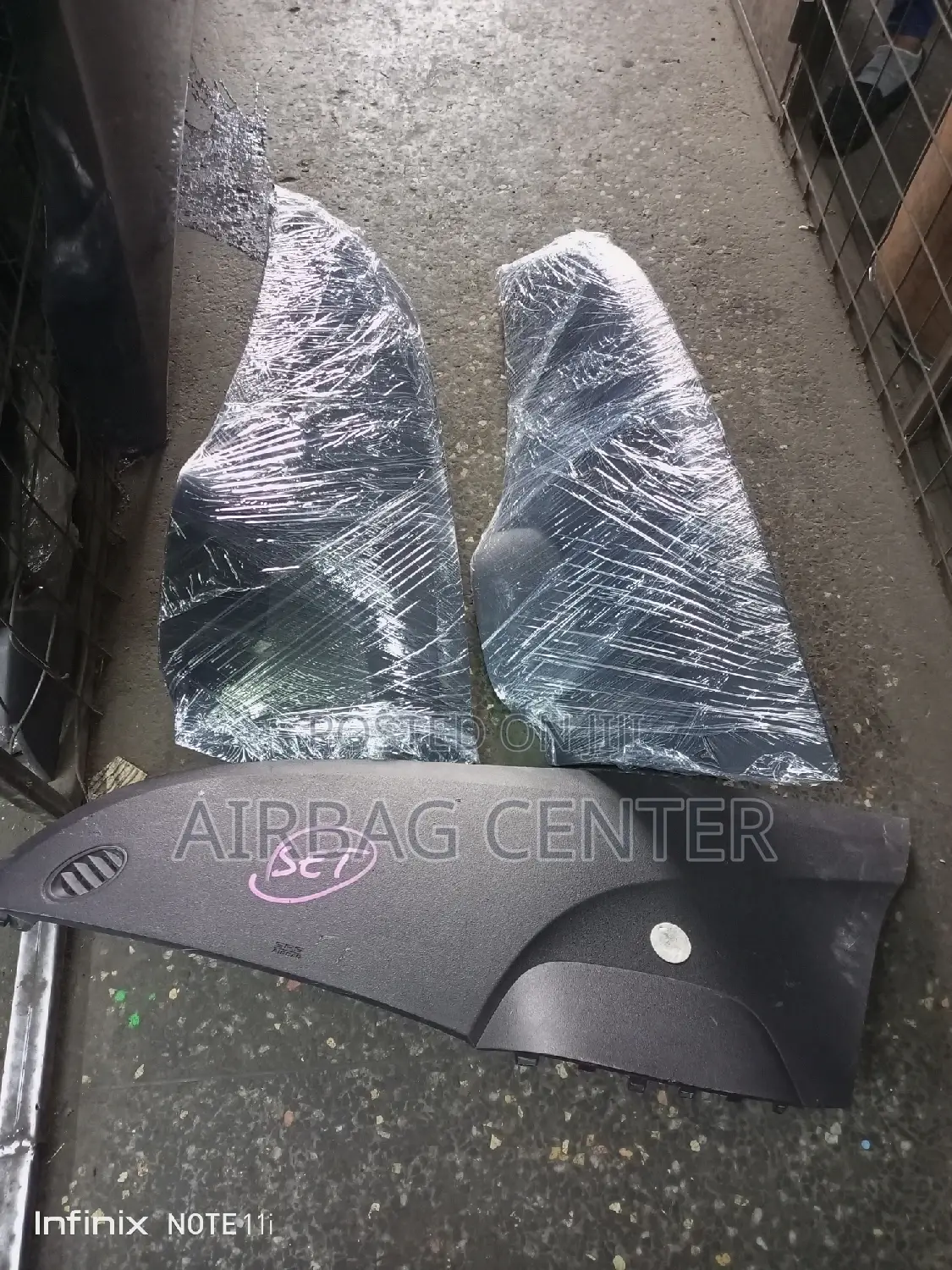 Honda Fit 2012 Dashboard Airbags