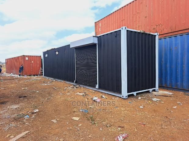 Shipping Container Storage Unit Fabrication - main view