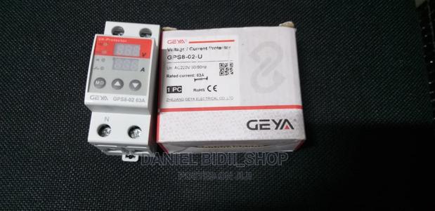 Geya Gsp8-02 AC220V 1a-63amp Voltage/Current Protector - thumbnail 2