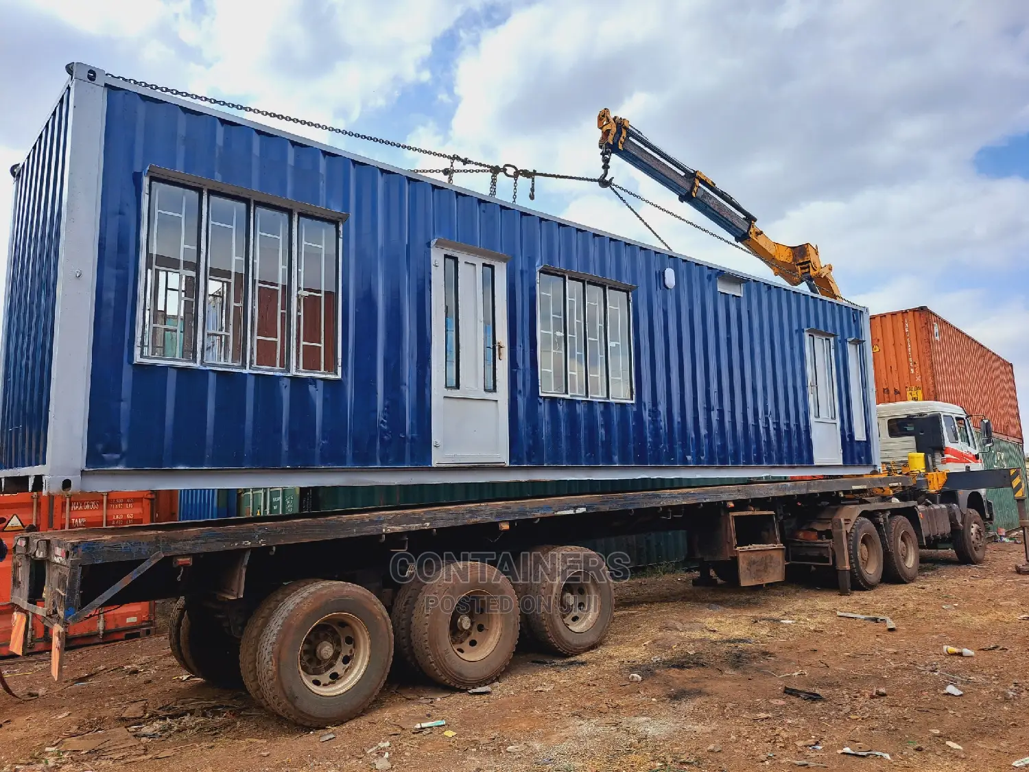 Container Office Enroute to JKIA